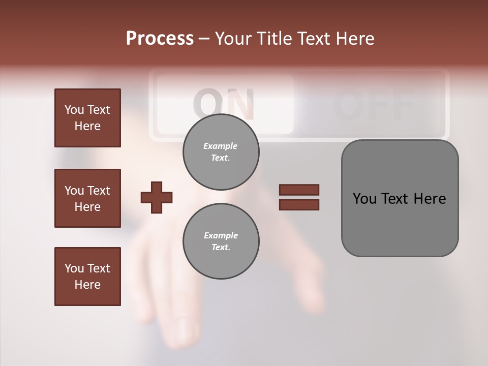 Corporation Push World PowerPoint Template