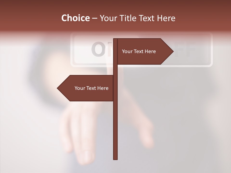 Corporation Push World PowerPoint Template