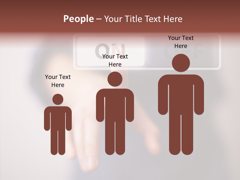 Corporation Push World PowerPoint Template