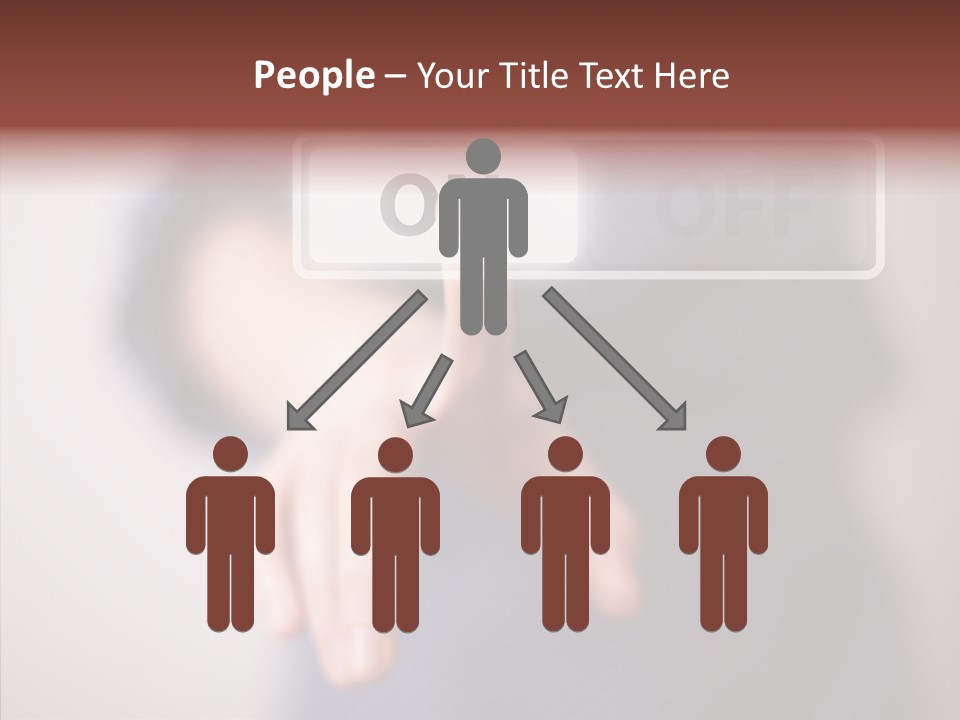 Corporation Push World PowerPoint Template