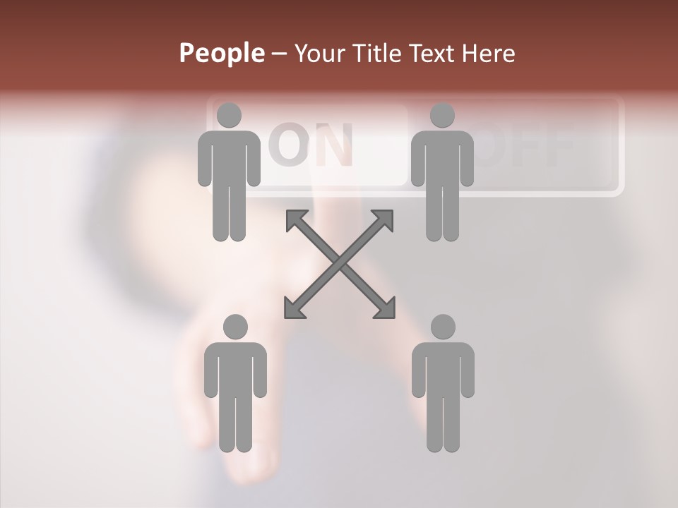 Corporation Push World PowerPoint Template