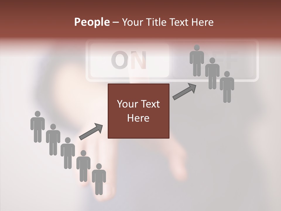 Corporation Push World PowerPoint Template