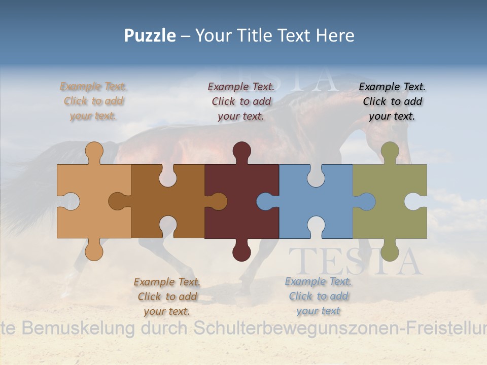 Nature Training Sportive PowerPoint Template