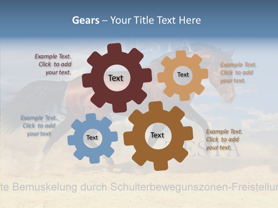 Nature Training Sportive PowerPoint Template