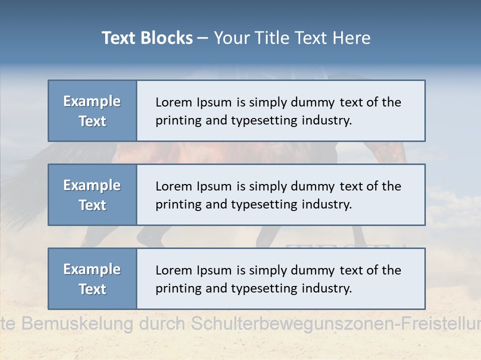 Nature Training Sportive PowerPoint Template