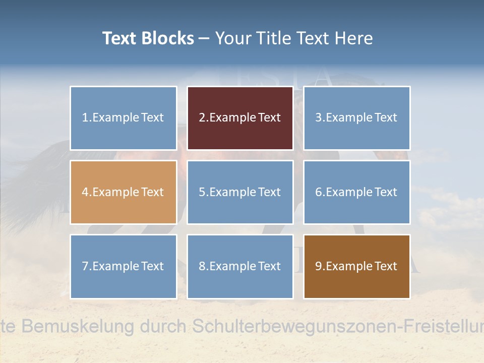 Nature Training Sportive PowerPoint Template