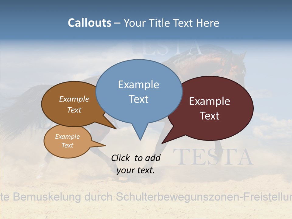 Nature Training Sportive PowerPoint Template