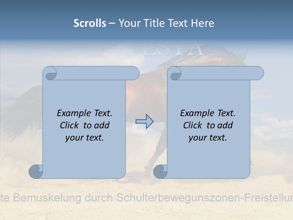 Nature Training Sportive PowerPoint Template