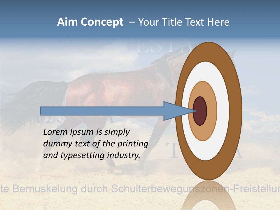 Nature Training Sportive PowerPoint Template