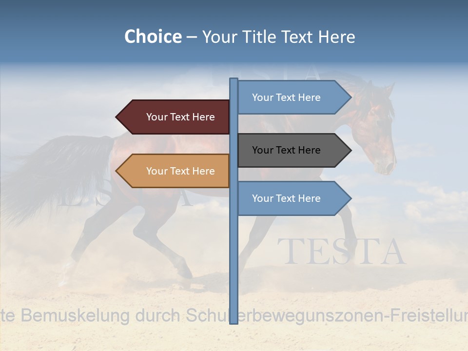 Nature Training Sportive PowerPoint Template