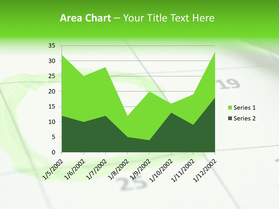 Mark Calendar Accounting PowerPoint Template