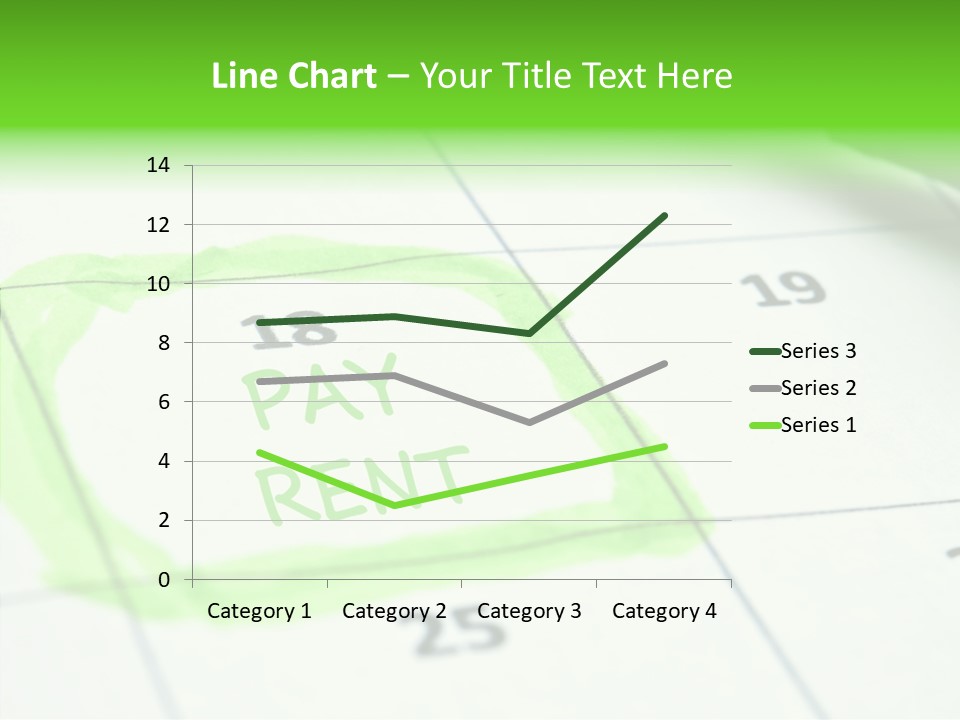 Mark Calendar Accounting PowerPoint Template