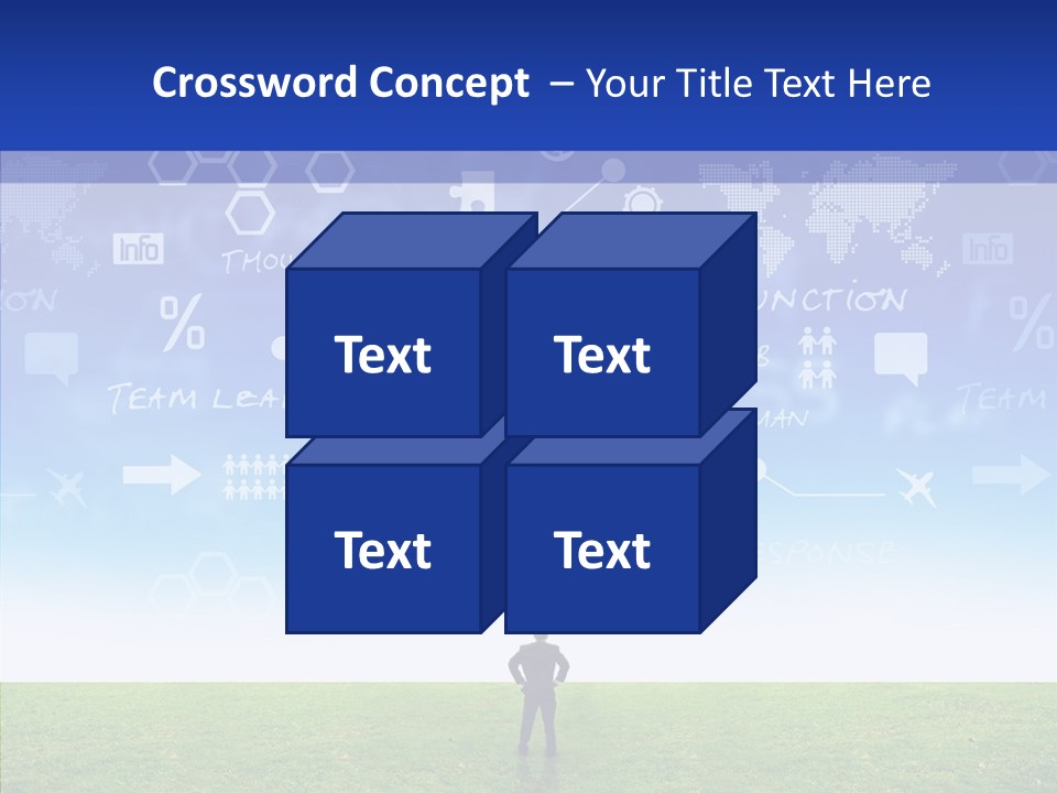 Problems Future Person PowerPoint Template