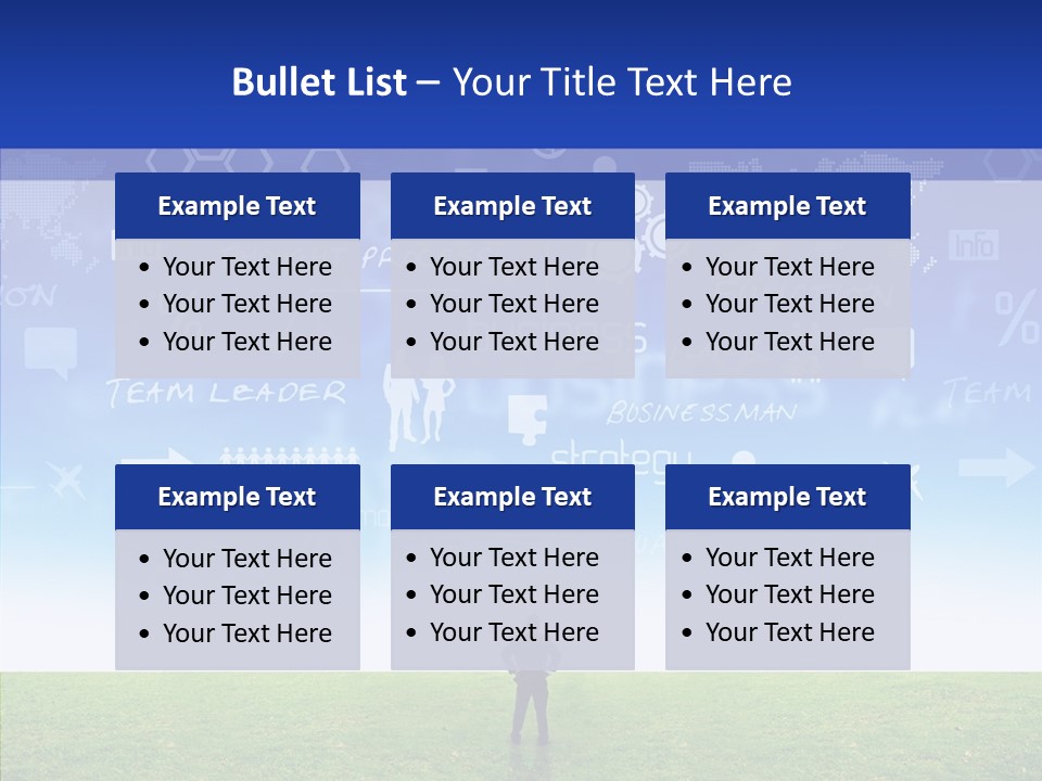 Problems Future Person PowerPoint Template