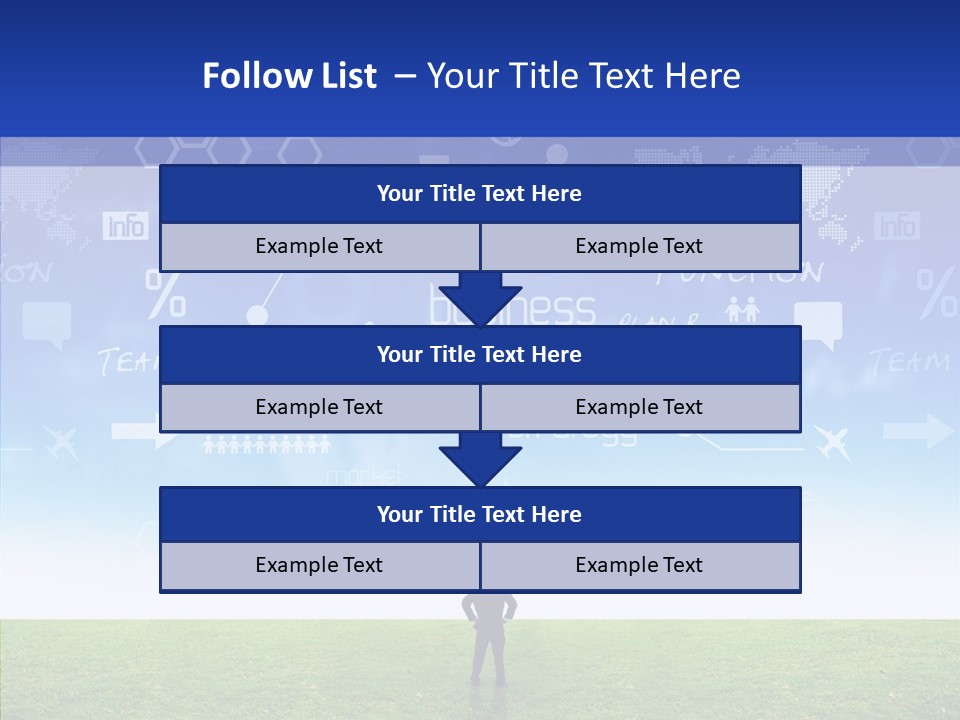 Problems Future Person PowerPoint Template
