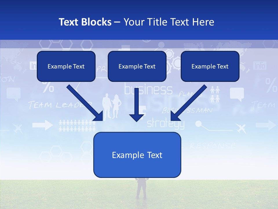 Problems Future Person PowerPoint Template