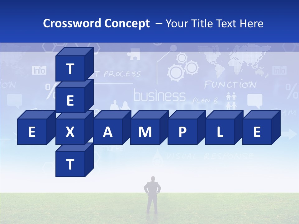 Problems Future Person PowerPoint Template