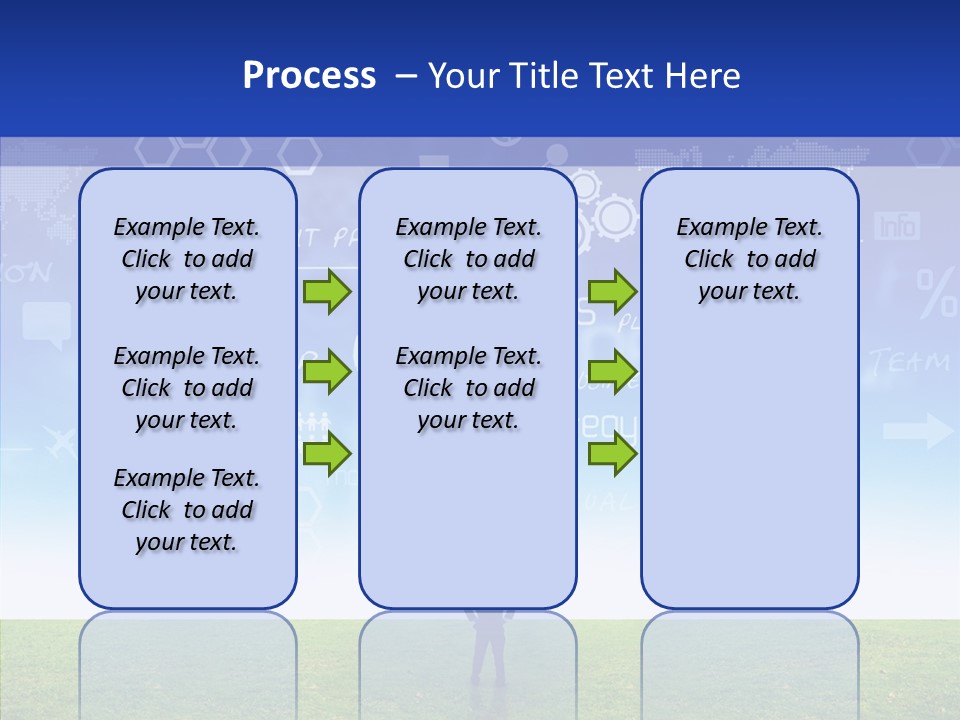 Problems Future Person PowerPoint Template