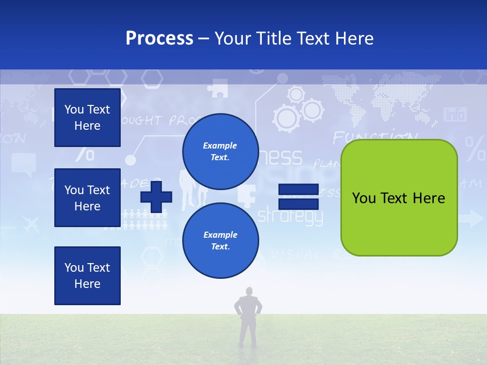 Problems Future Person PowerPoint Template