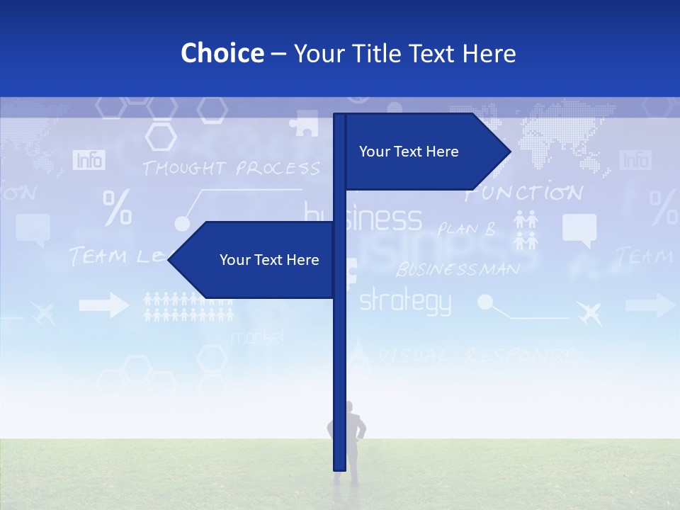 Problems Future Person PowerPoint Template