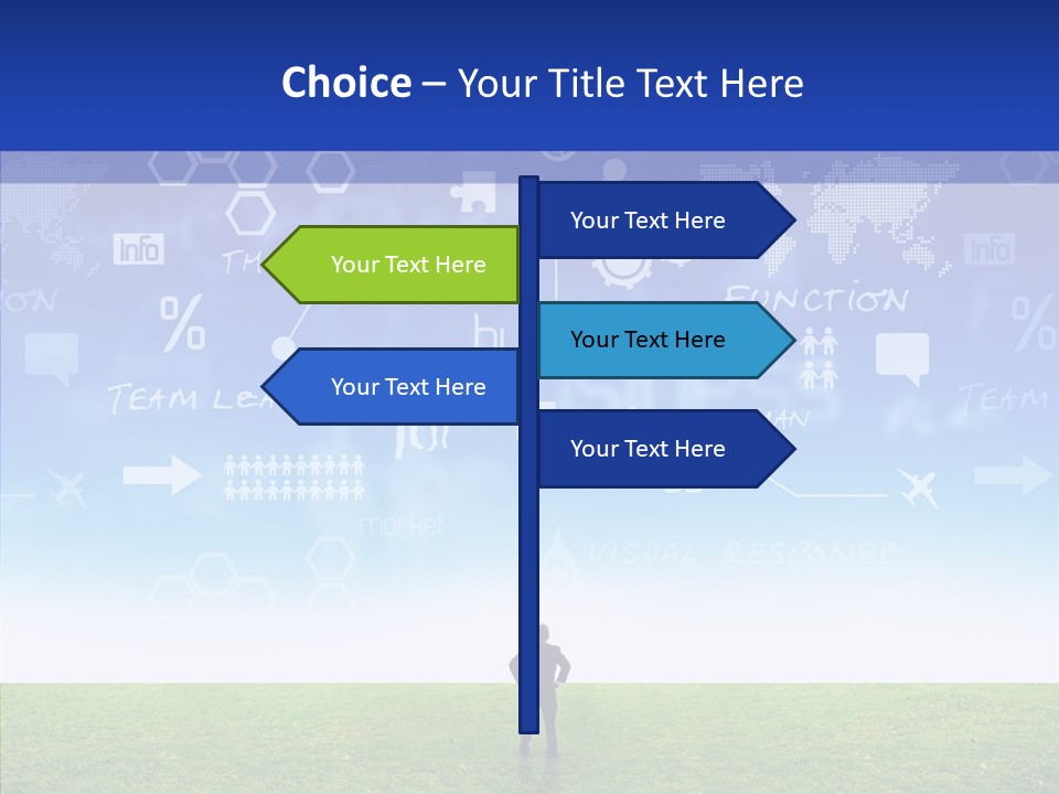 Problems Future Person PowerPoint Template