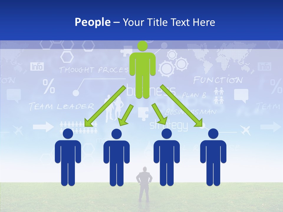 Problems Future Person PowerPoint Template