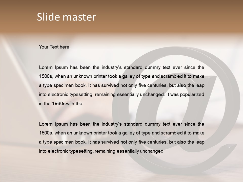 Connection Working People PowerPoint Template