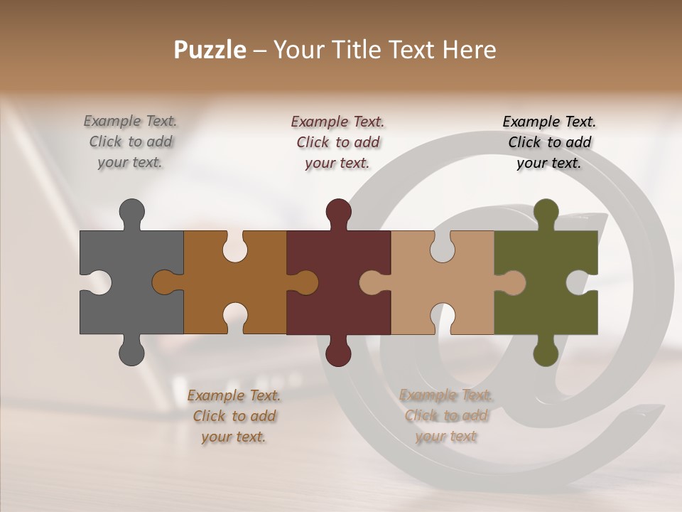 Connection Working People PowerPoint Template