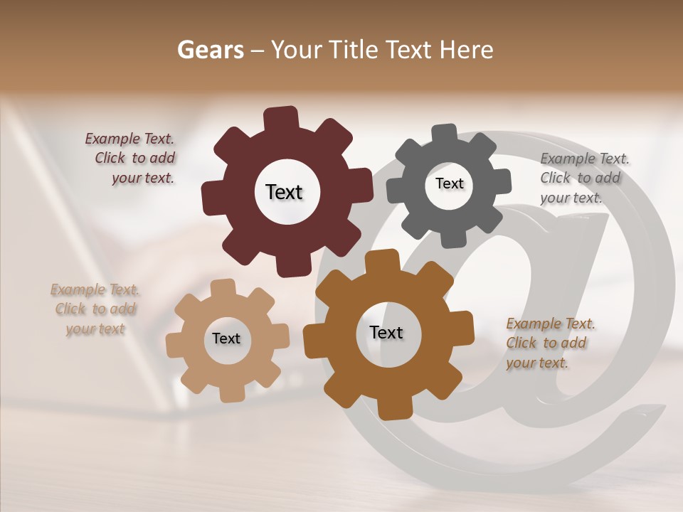 Connection Working People PowerPoint Template