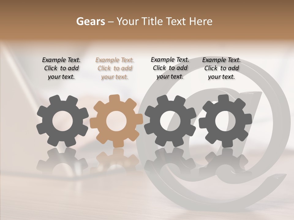 Connection Working People PowerPoint Template