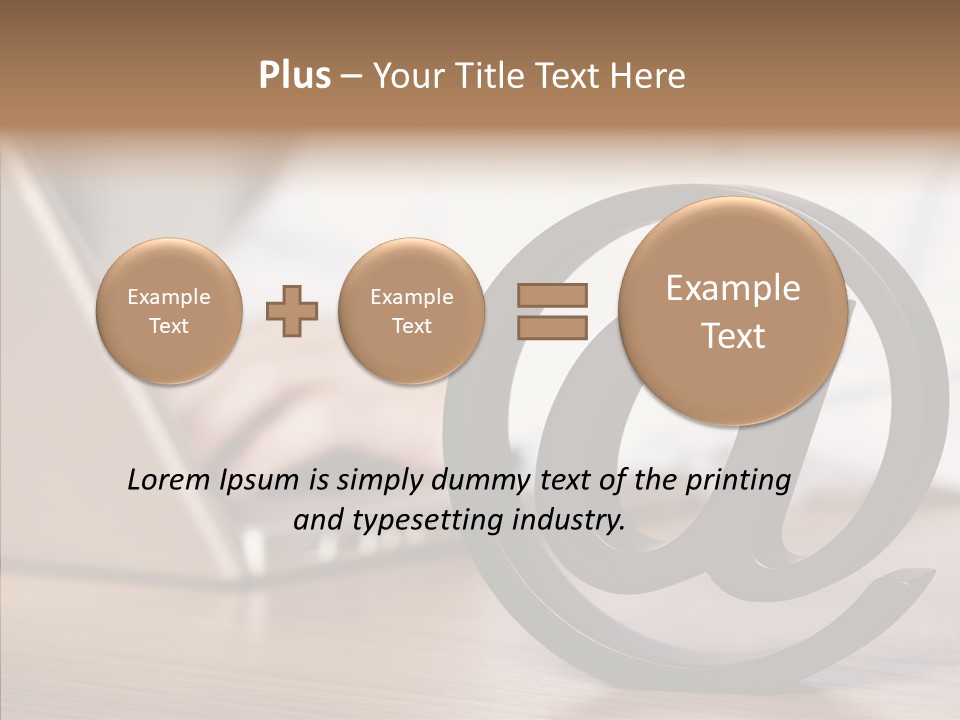 Connection Working People PowerPoint Template