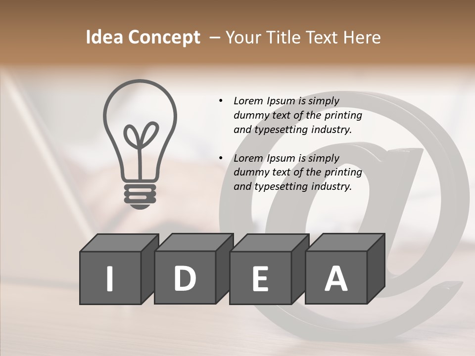 Connection Working People PowerPoint Template