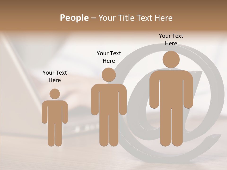 Connection Working People PowerPoint Template