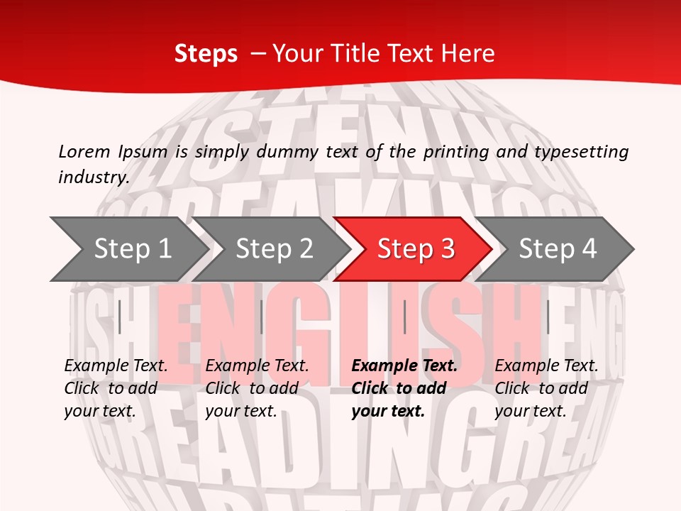 Teach Learn Latin PowerPoint Template