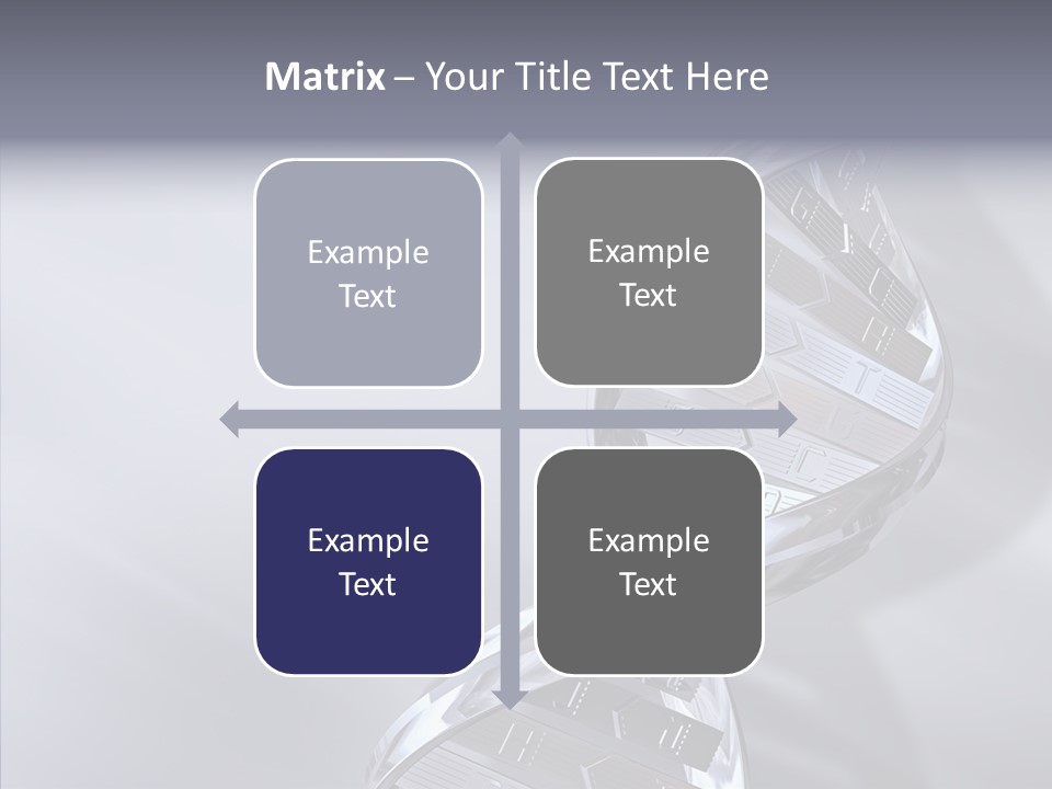 Continuity Chrome Heredity PowerPoint Template