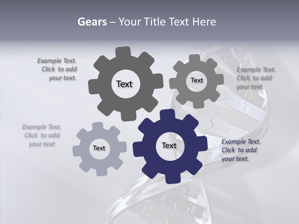 Continuity Chrome Heredity PowerPoint Template