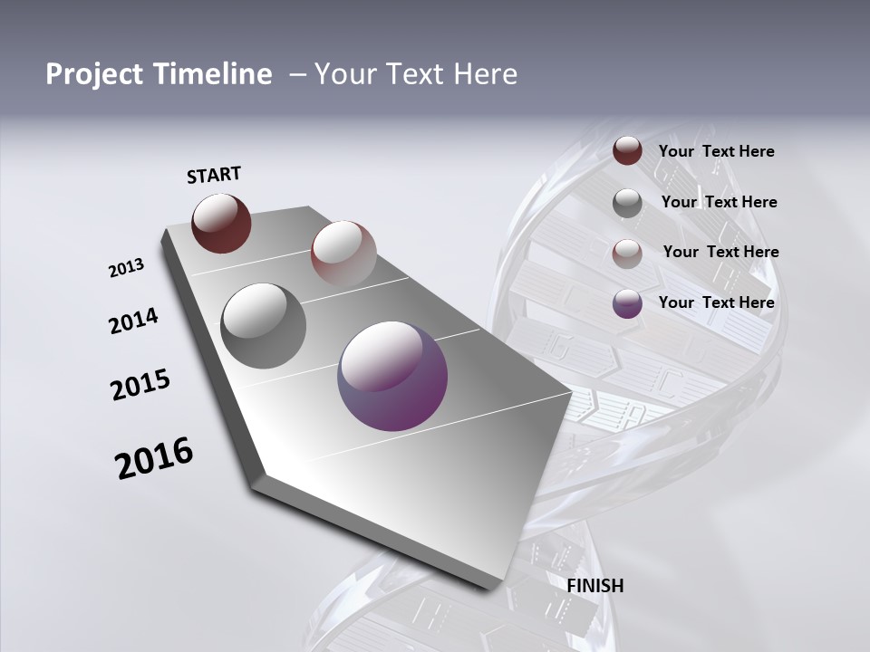 Continuity Chrome Heredity PowerPoint Template