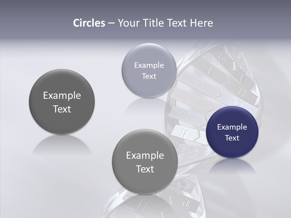 Continuity Chrome Heredity PowerPoint Template