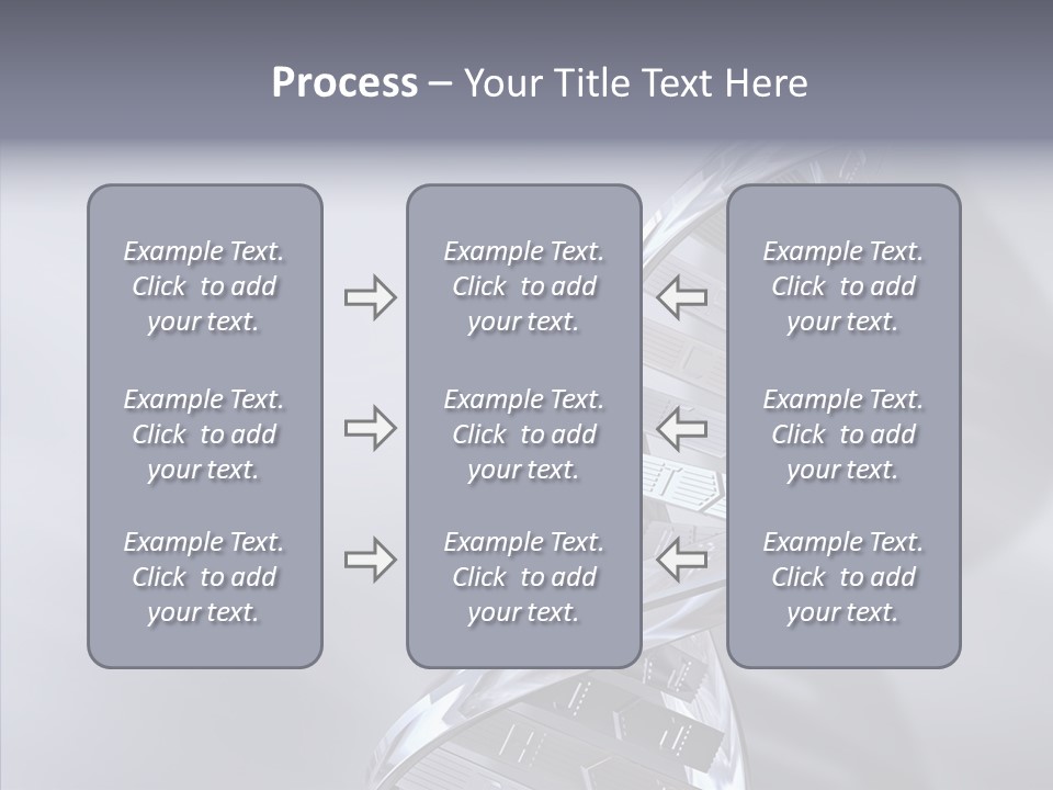 Continuity Chrome Heredity PowerPoint Template