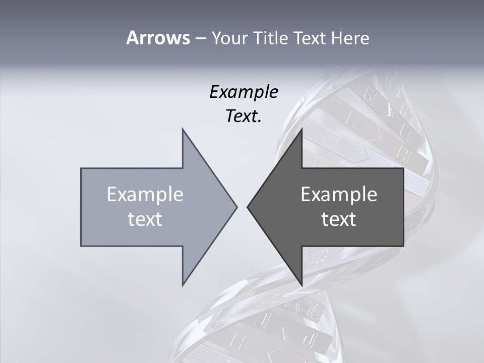 Continuity Chrome Heredity PowerPoint Template