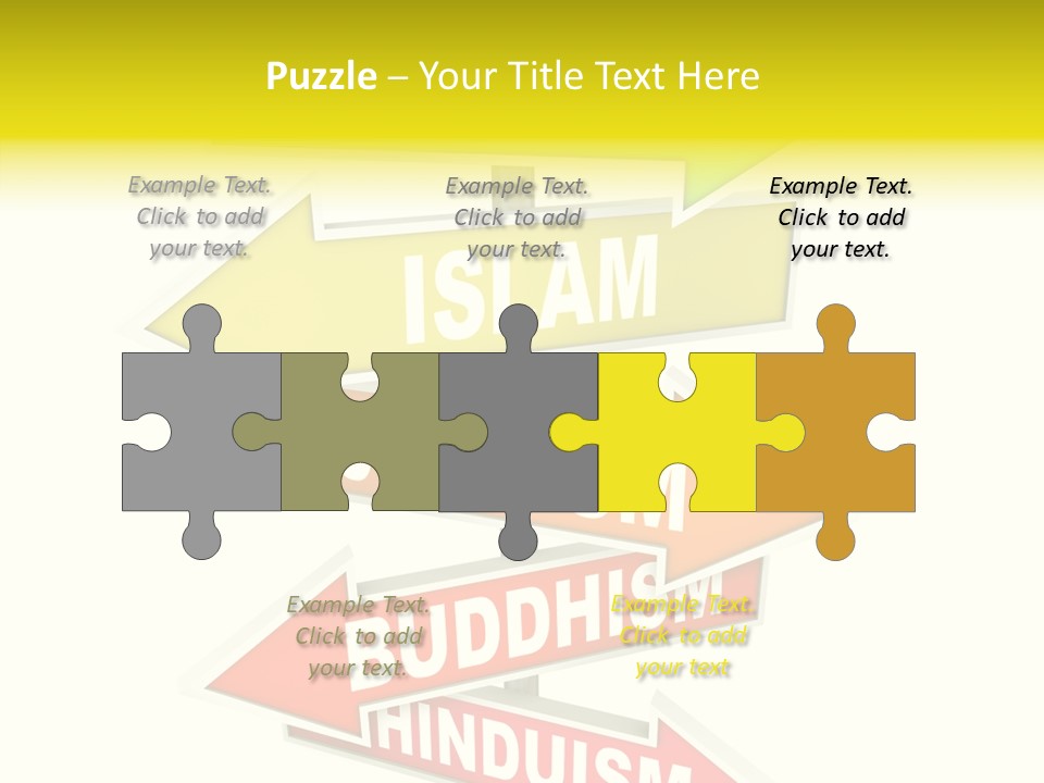 Hinduism Spirit Symbol PowerPoint Template