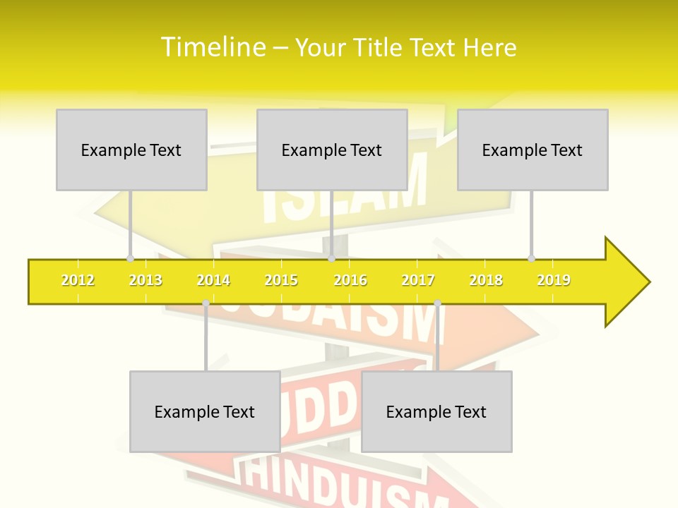 Hinduism Spirit Symbol PowerPoint Template