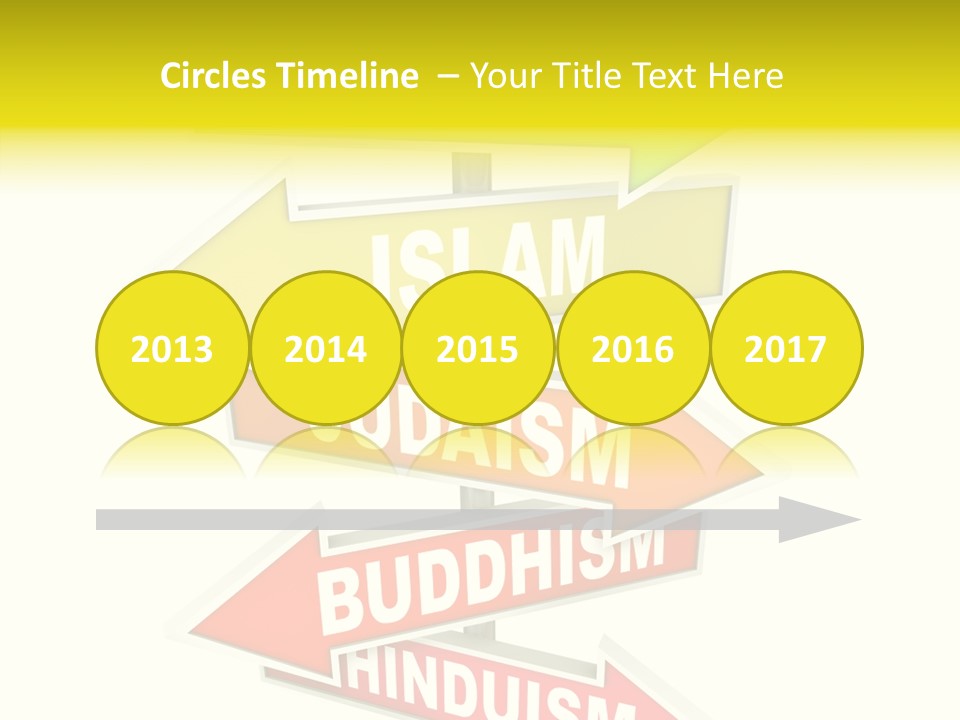 Hinduism Spirit Symbol PowerPoint Template