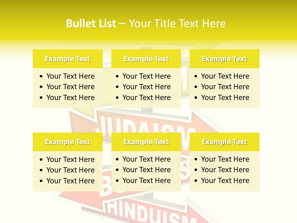 Hinduism Spirit Symbol PowerPoint Template