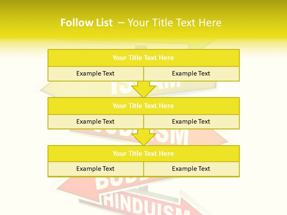 Hinduism Spirit Symbol PowerPoint Template