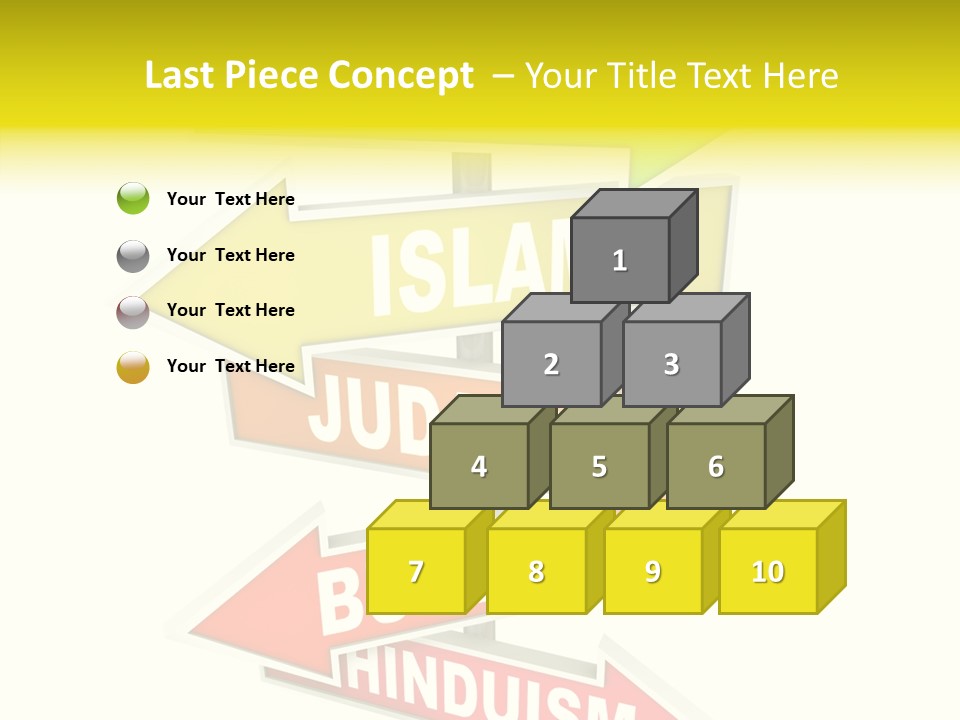 Hinduism Spirit Symbol PowerPoint Template