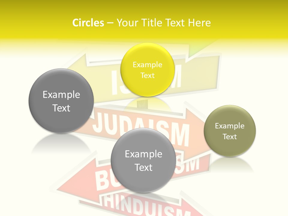 Hinduism Spirit Symbol PowerPoint Template