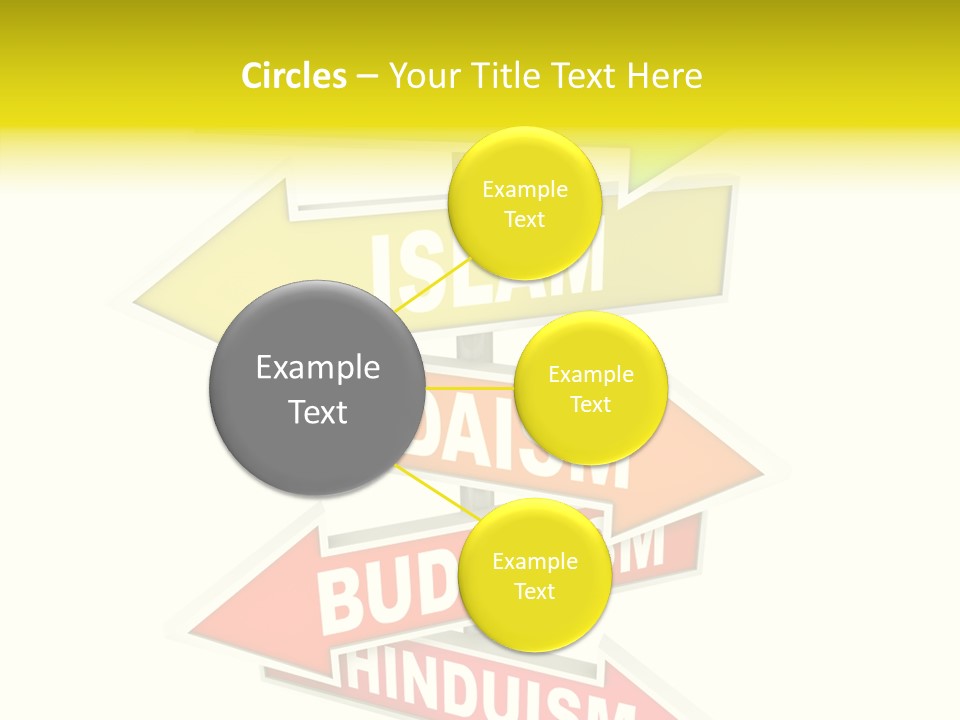 Hinduism Spirit Symbol PowerPoint Template