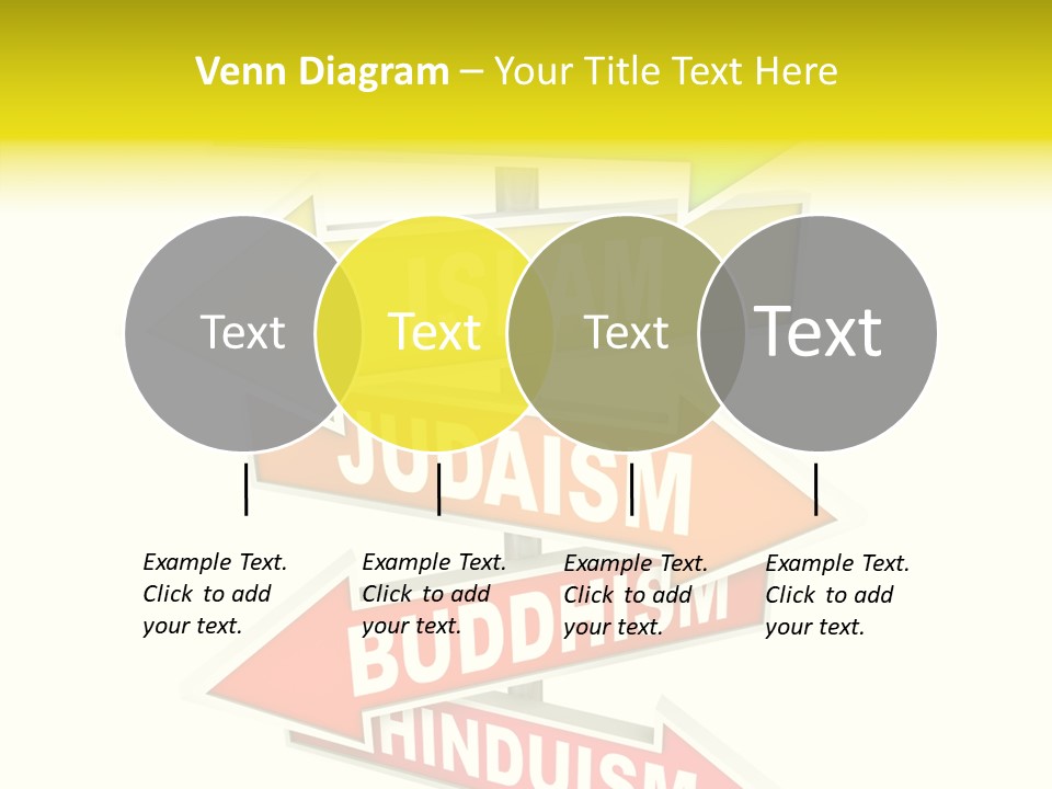 Hinduism Spirit Symbol PowerPoint Template