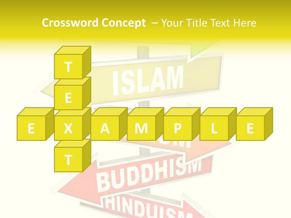 Hinduism Spirit Symbol PowerPoint Template